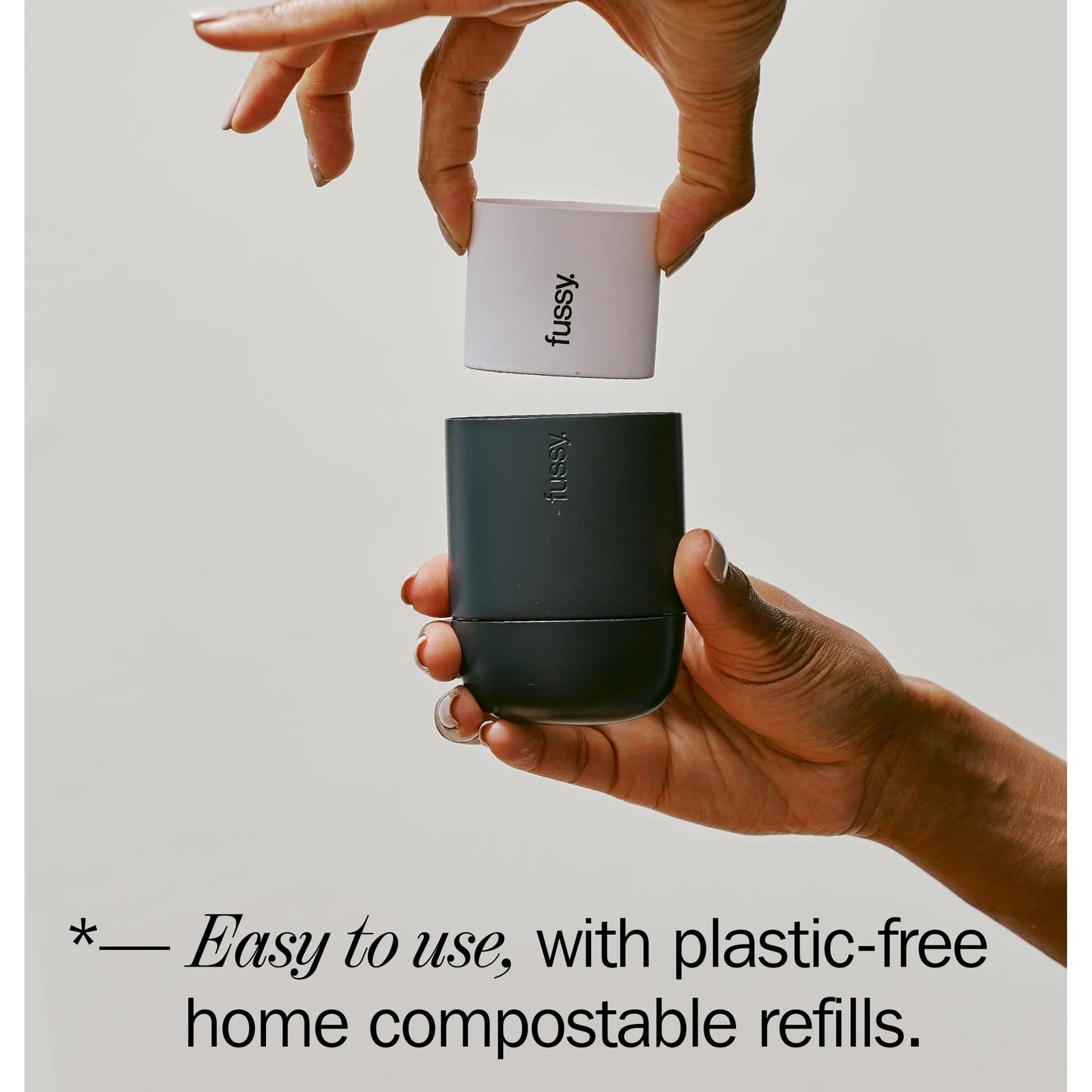 Refillable Natural Deodorant Sugar by FUSSY