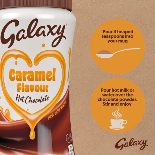 Caramel Flavour Hot Chocolate 275g by GALAXY