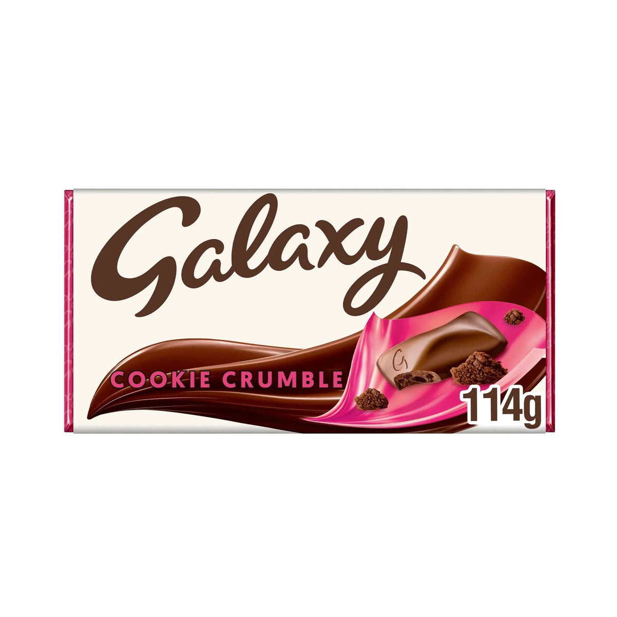 Cookie Crumble & Milk Chocolate Bar by GALAXY