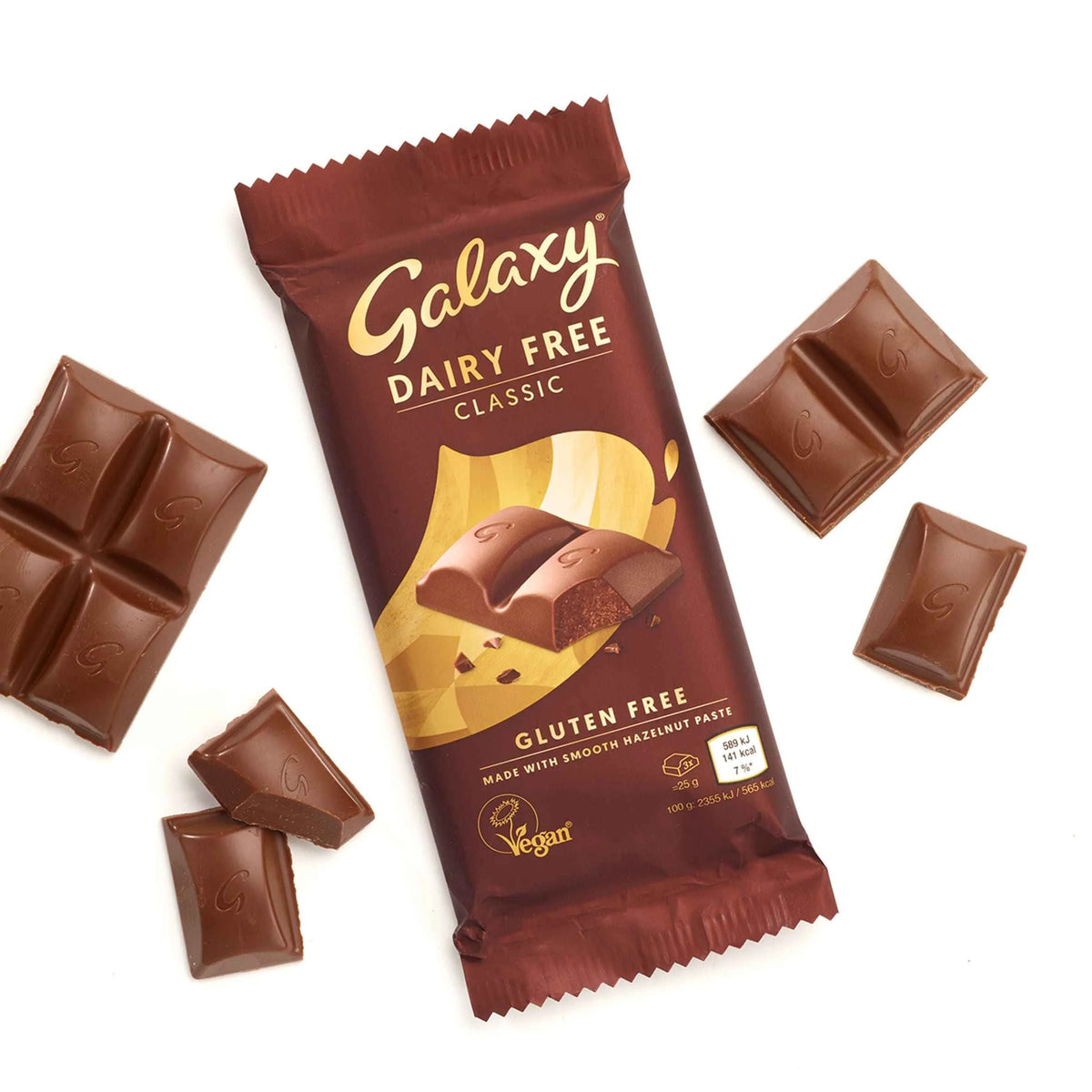 Vegan Classic Chocolate Bar Dairy Free by GALAXY