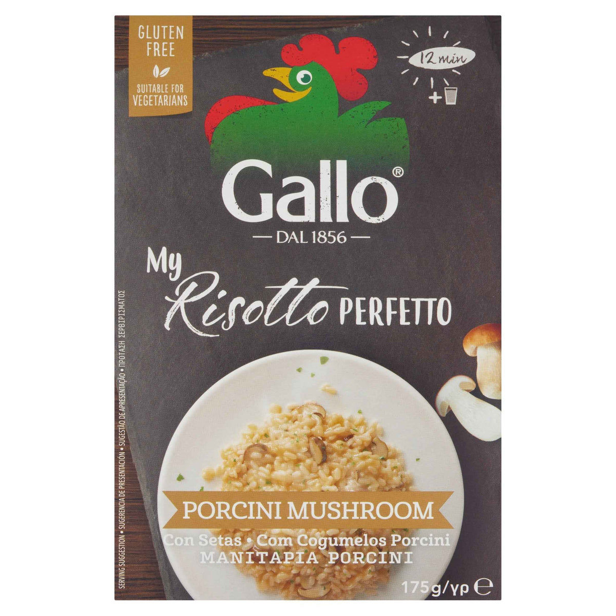 My Risotto Perfetto Mushroom 175g by Gallo