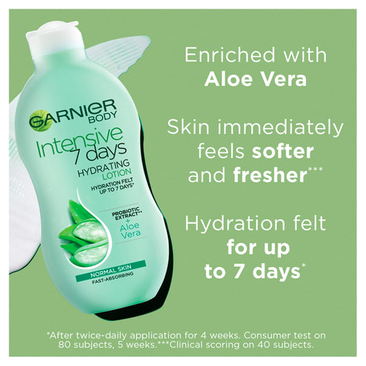 Body Intensive 7 Day Aloe Vera Hydrating Lotion 400ml by GARNIER