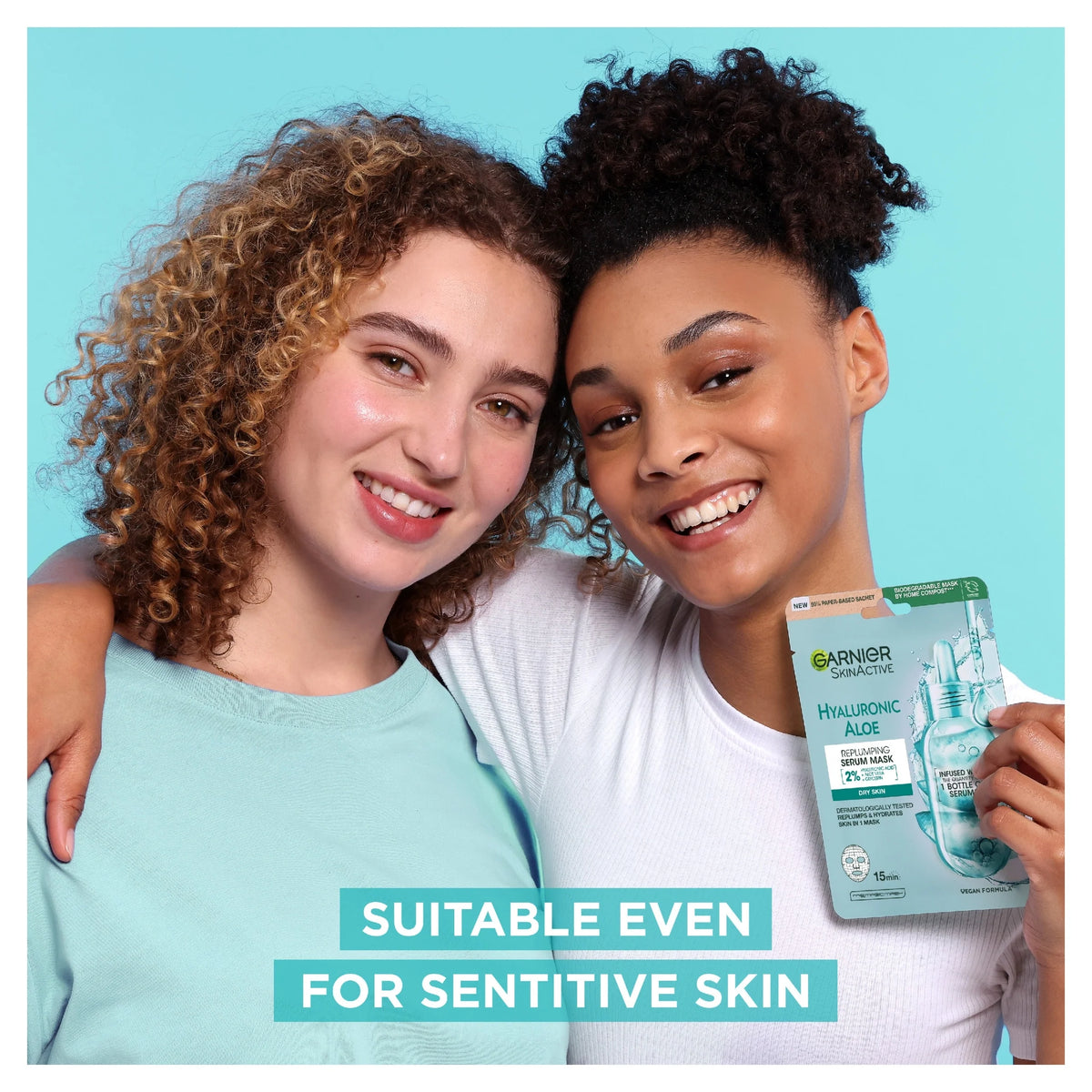 Hyaluronic Aloe Replumping Serum Mask by GARNIER