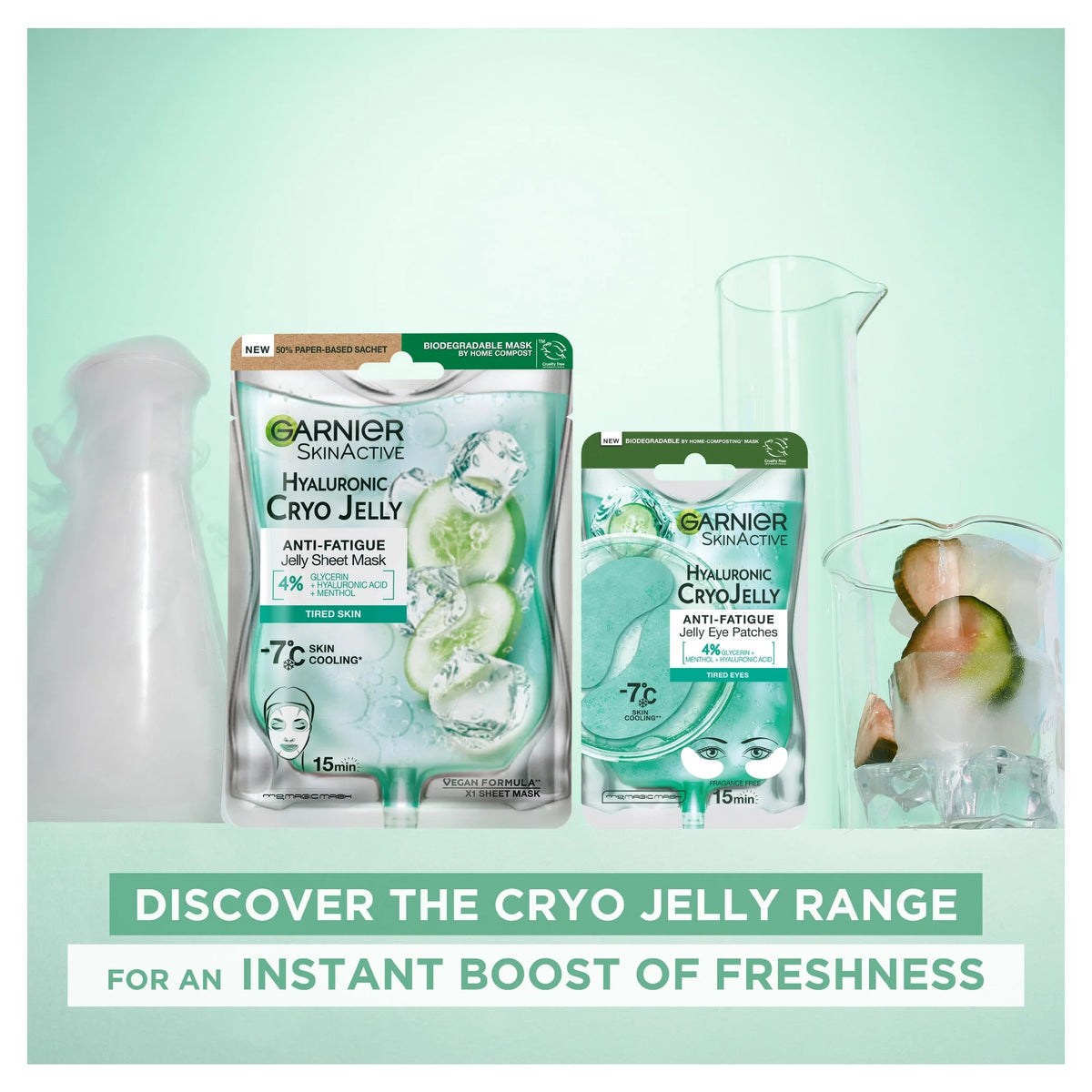 Skinactive Hyaluronic Cryo Jelly Eye by GARNIER