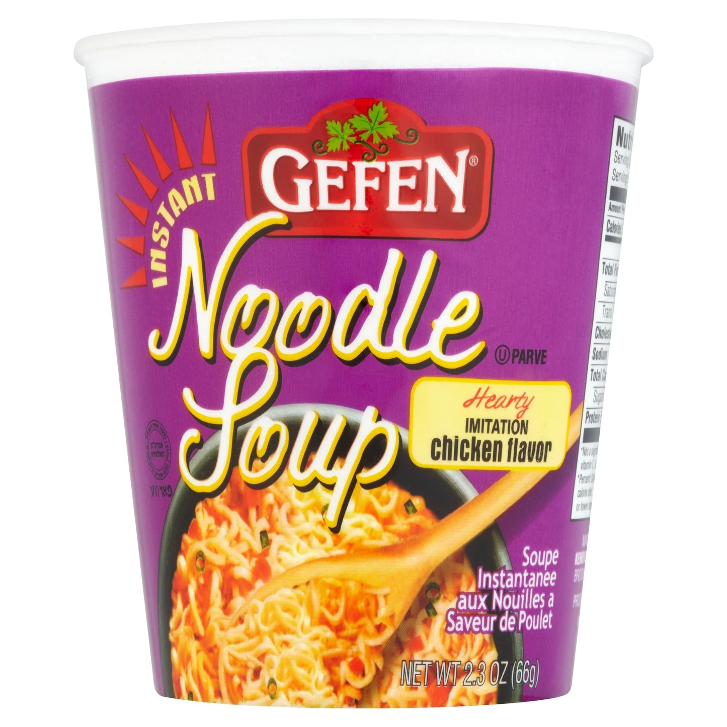 Hearty Chicken Noodles Soup 66g by GEFEN