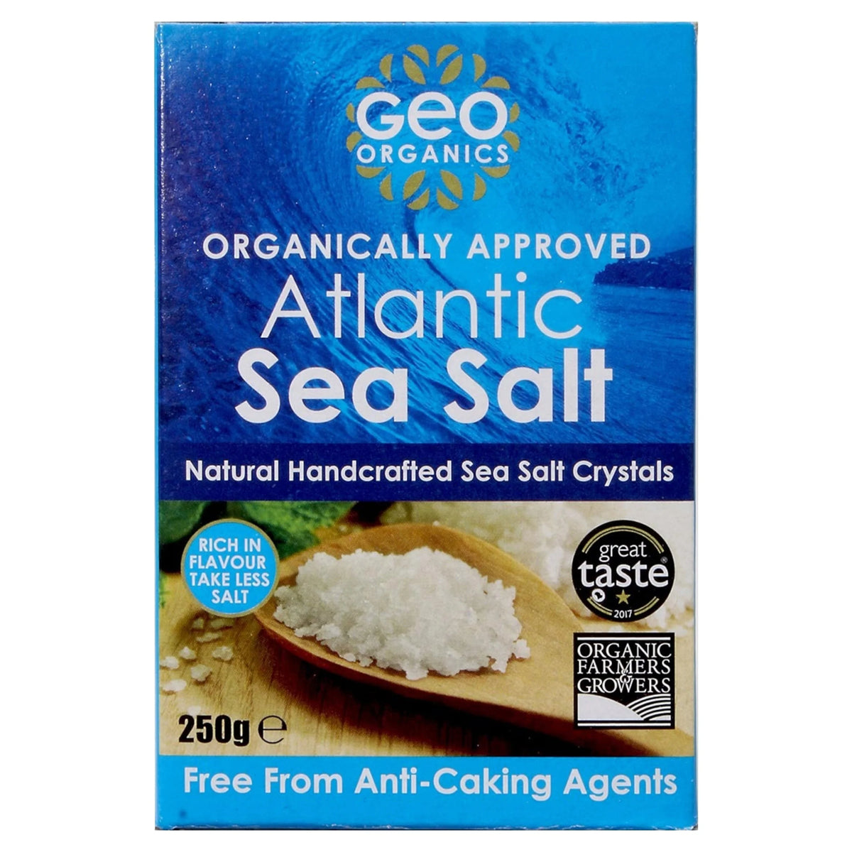 s Atlantic Sea Salt 250g by GEO ORGANIC
