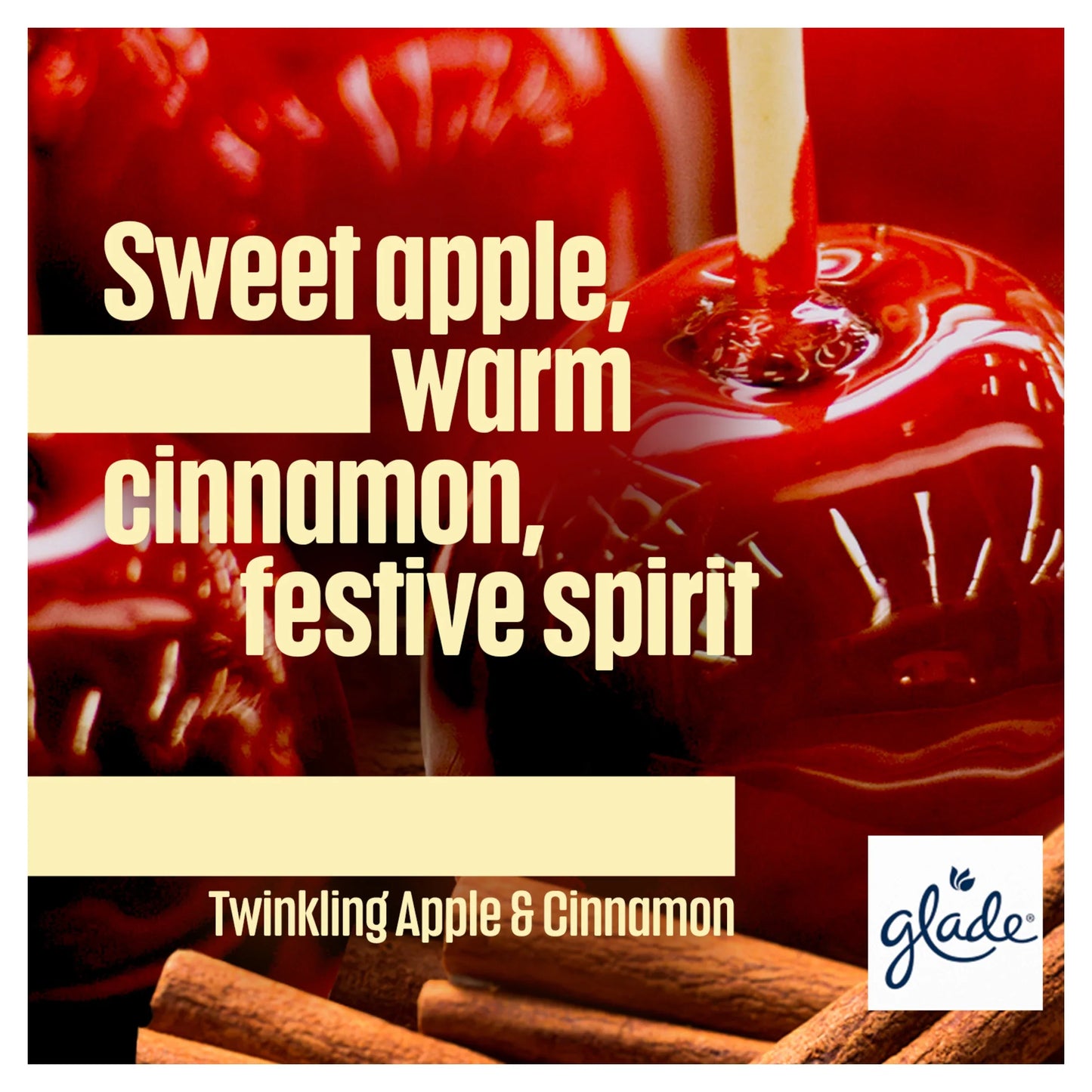 Warm Apple Pie Candle 108g by glade