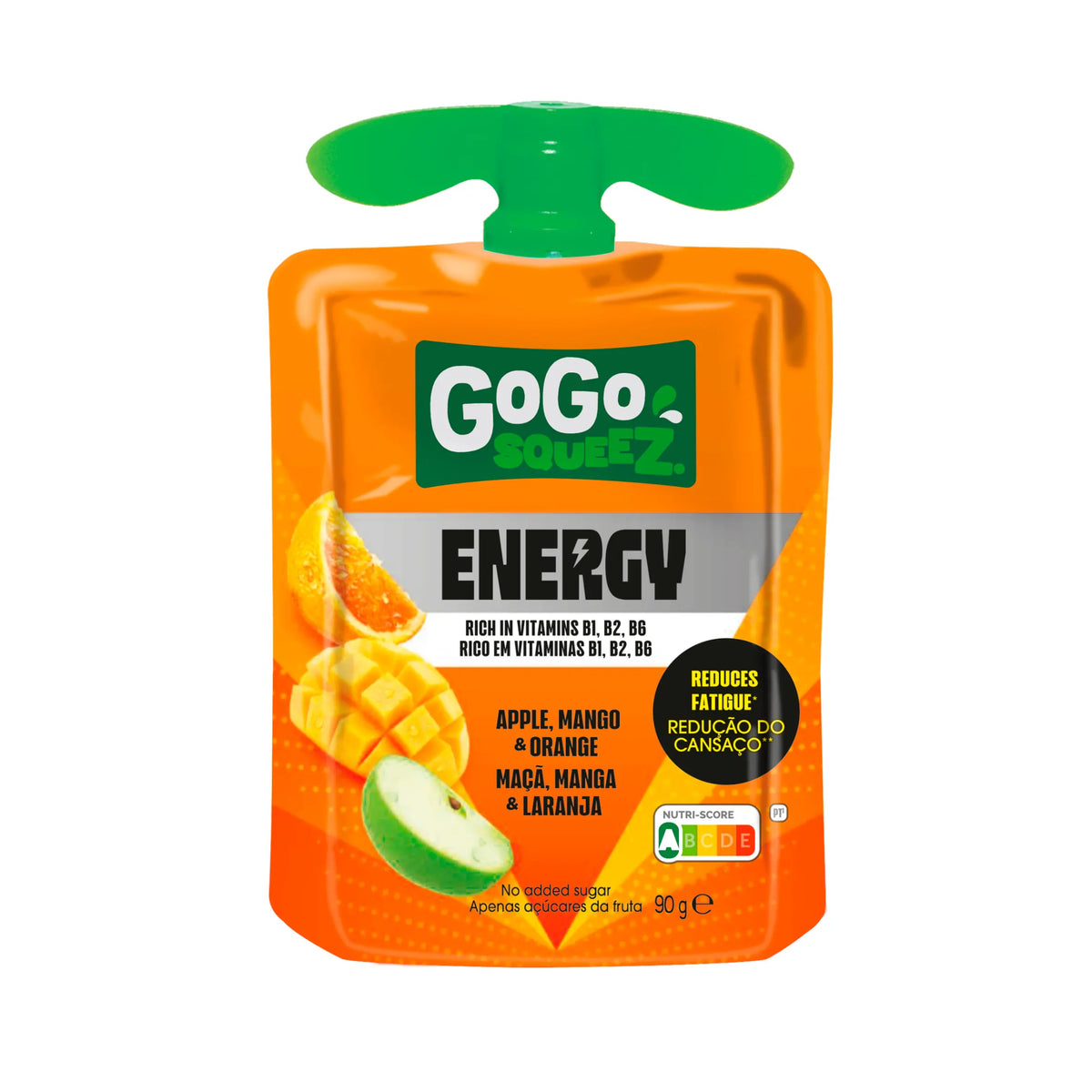 Energy Apple, Mango & Orange No by GOGO SQUEEZ at The British Vault