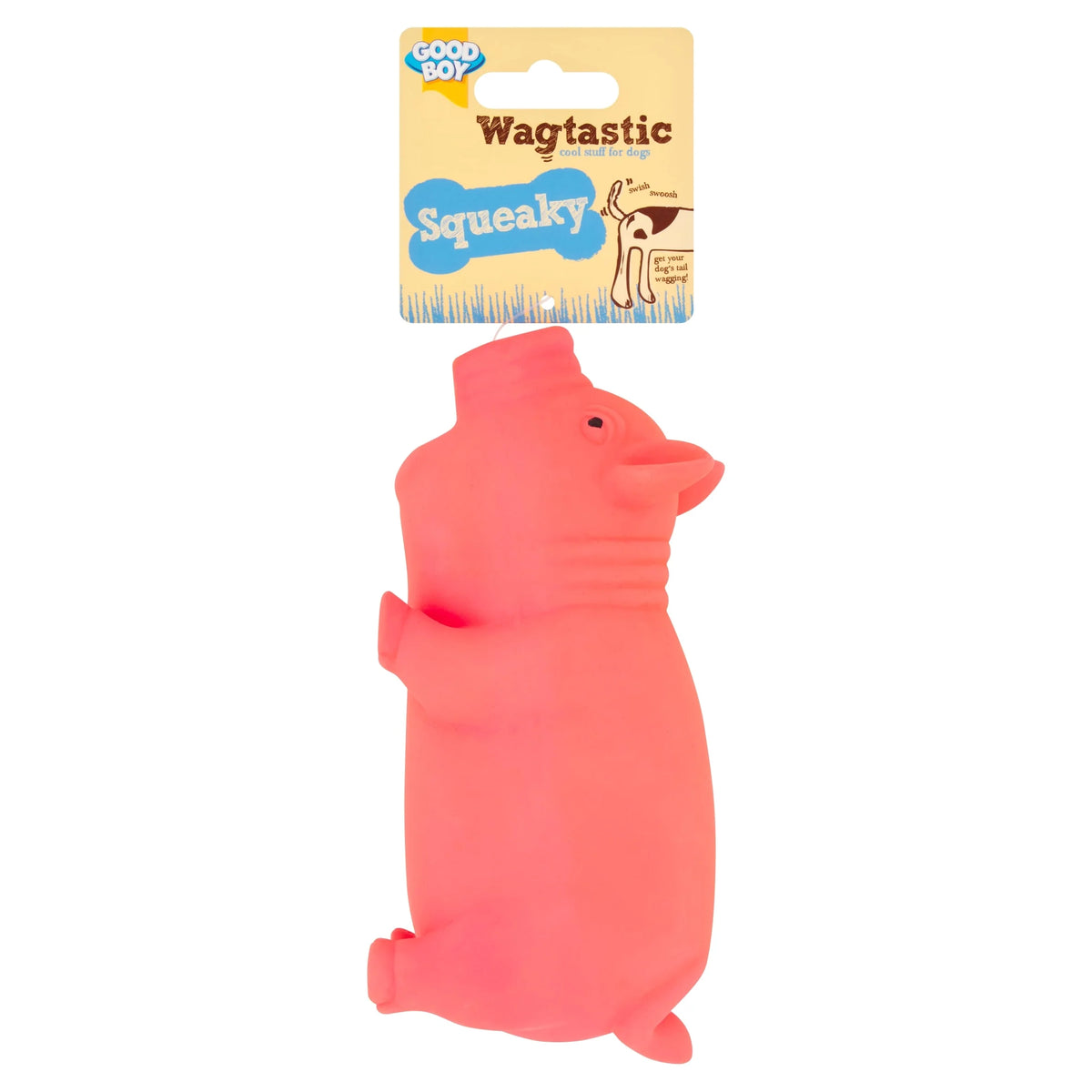 Wagtastic Piggy Dog Toy by GOOD BOY