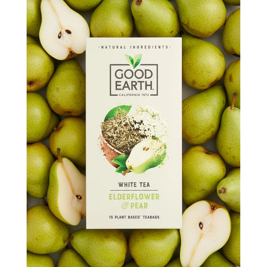 White Tea Elderflower & Pear 15 by GOOD EARTH