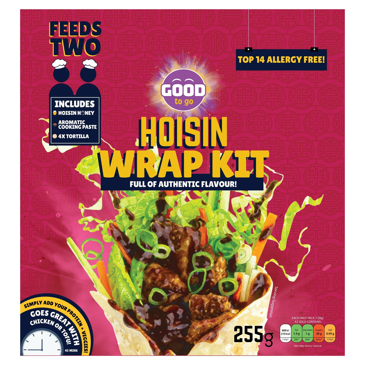 Good Its Gluten Free Hoisin Wrap Kit 425g by good it's gluten free