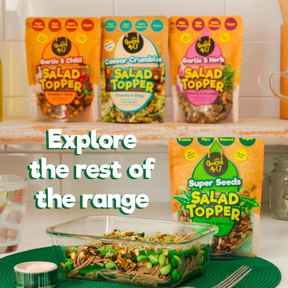 Super Seeds Salad Topper 150g by Good4U