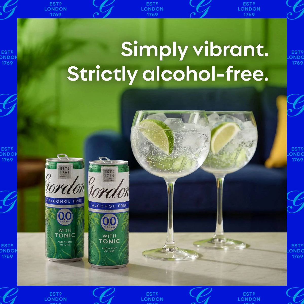 Alcohol Free Spirit & Tonic With by GORDON'S