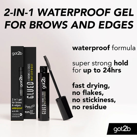 Glued For Brows & Edges Waterproof by got2b