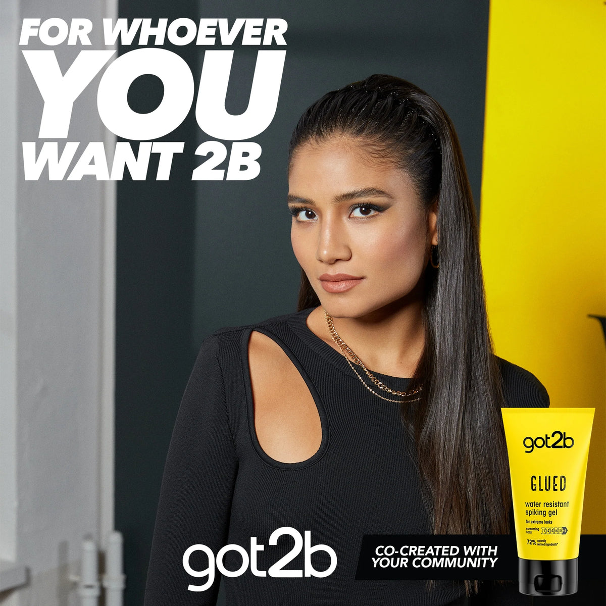 Got2b Glued Water Resistant Spiking Hair Gel 150ml by SCHWARZKOPF