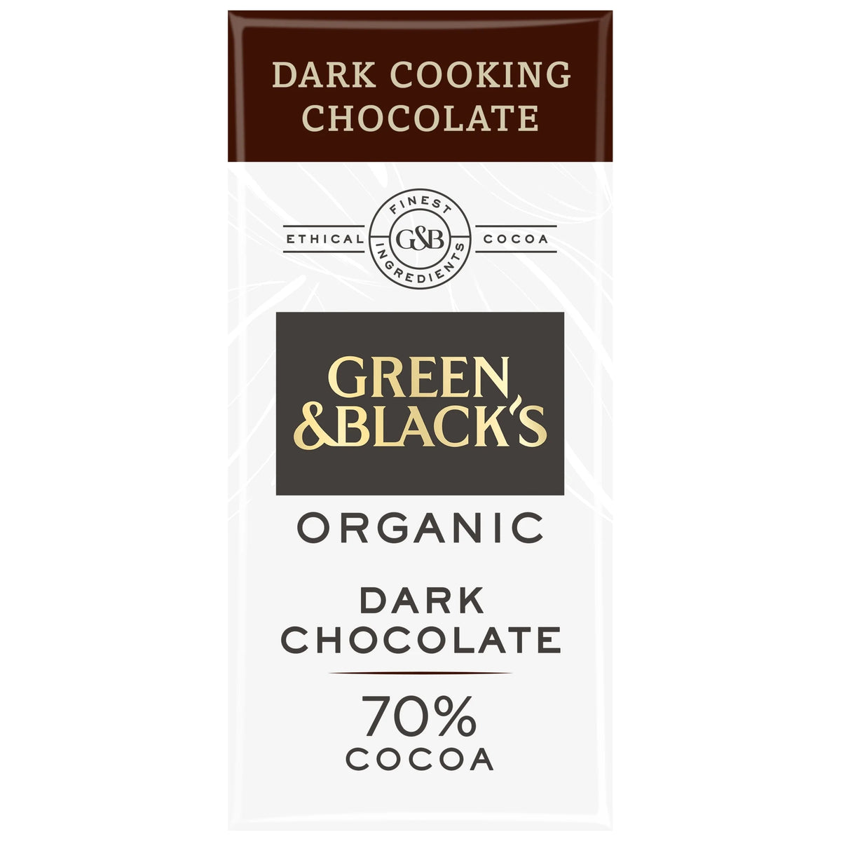 Green & Black Organic Cooking Chocolate 150g by GREEN & BLACK'S
