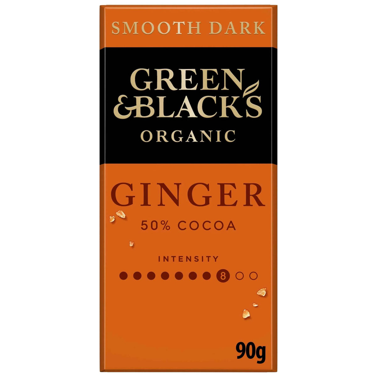 Green & Blacks Organic Ginger Dark Chocolate by GREEN & BLACK'S