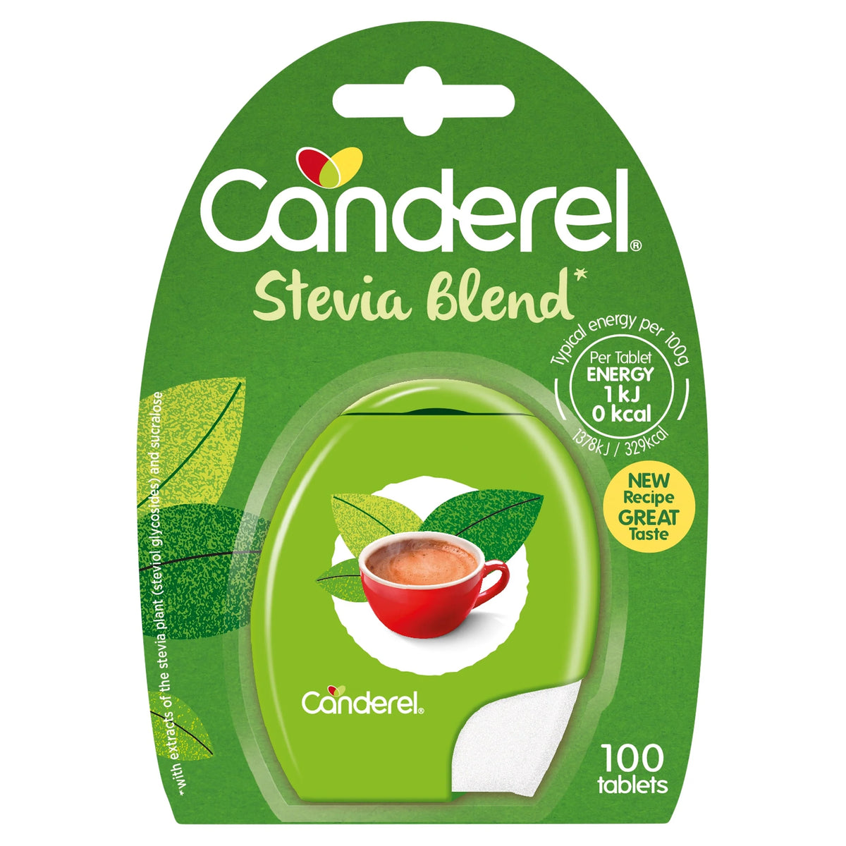 Green Canderel Stevia 100 Pack by UNKNOWN