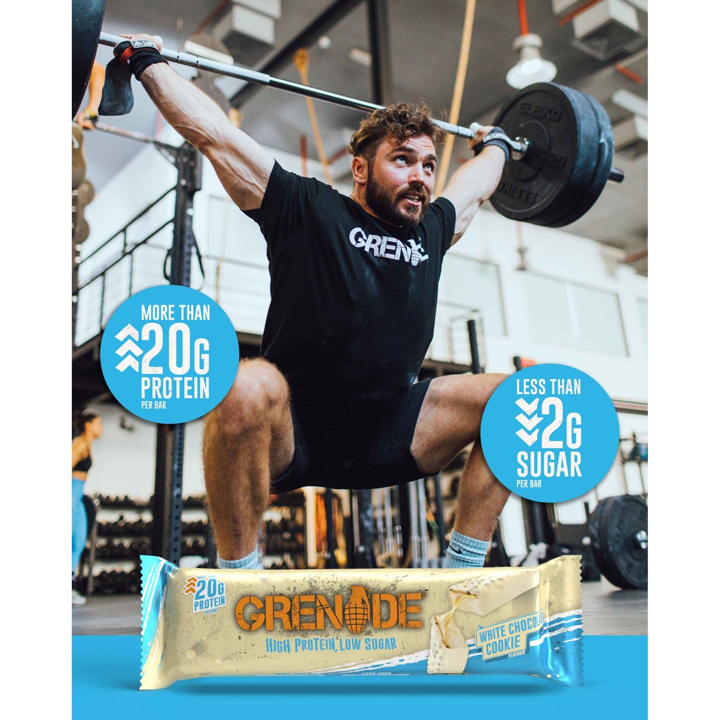 Carb Killa Protein Bar - White by GRENADE