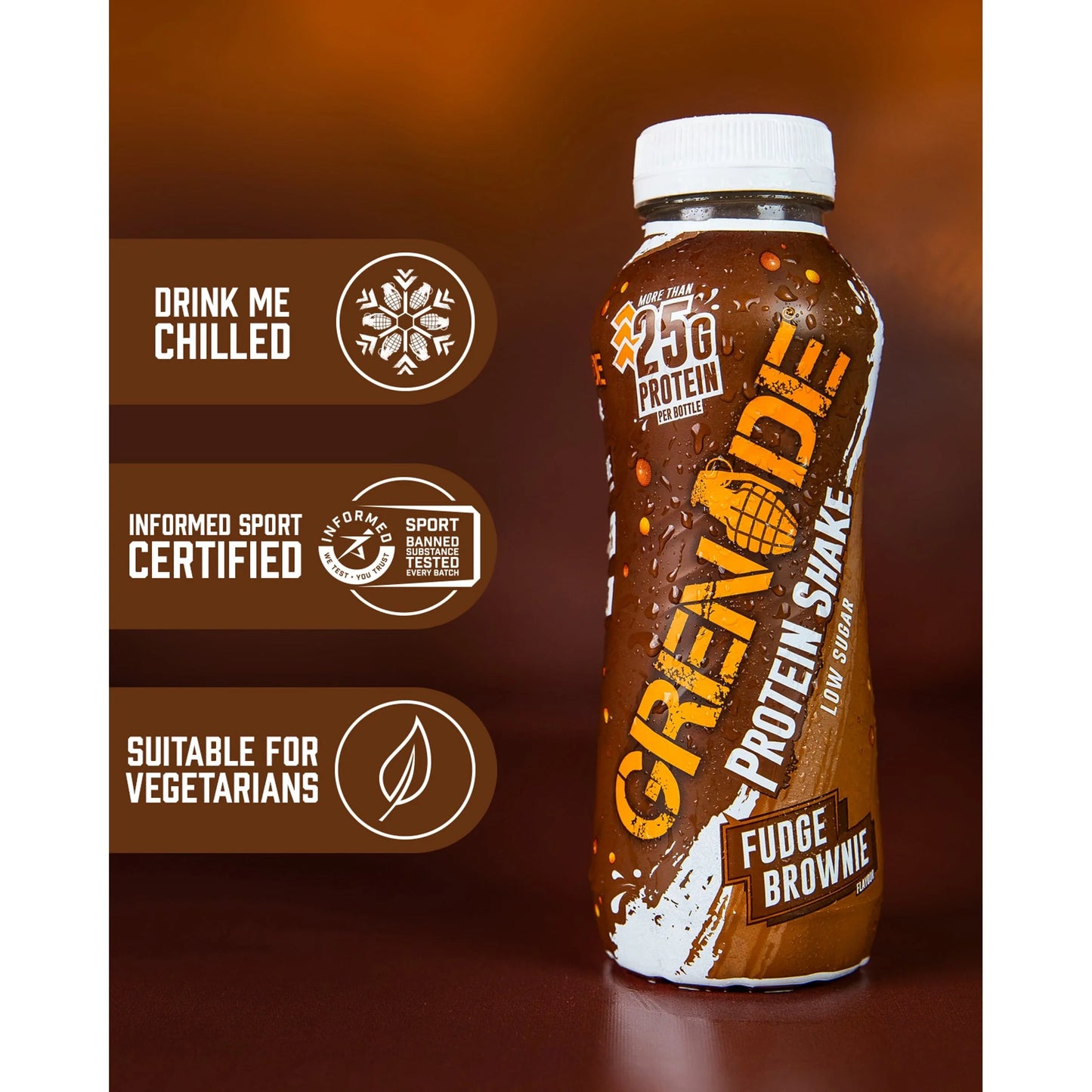 Protein Shake Fudge Brownie Flavour by GRENADE