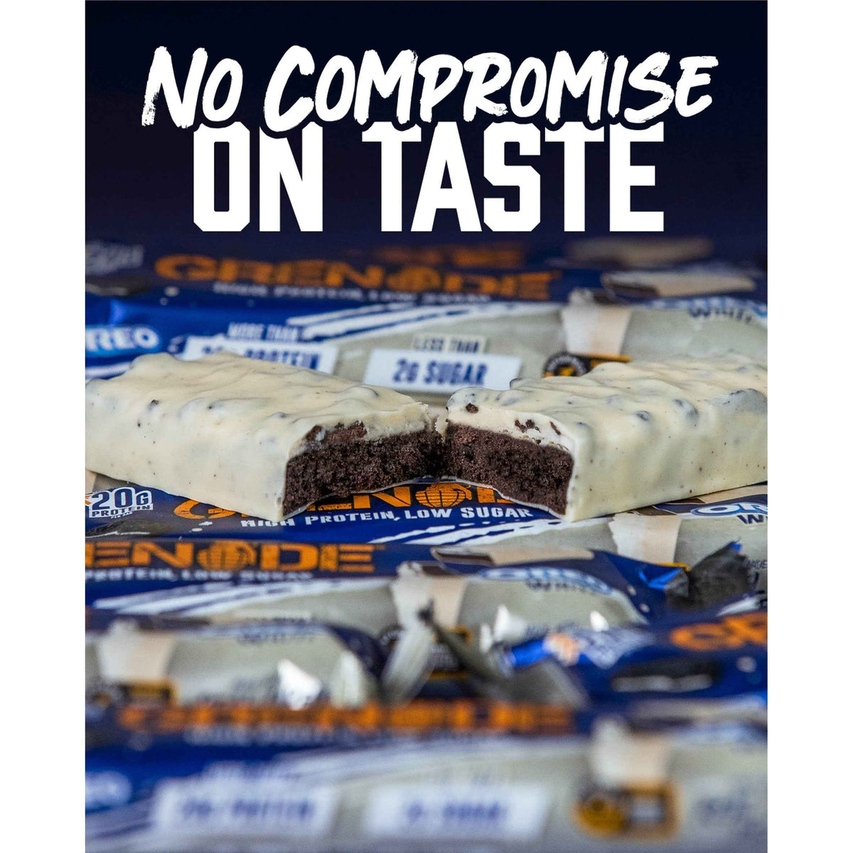 White Chocolate Oreo Protein Bar 60g by GRENADE