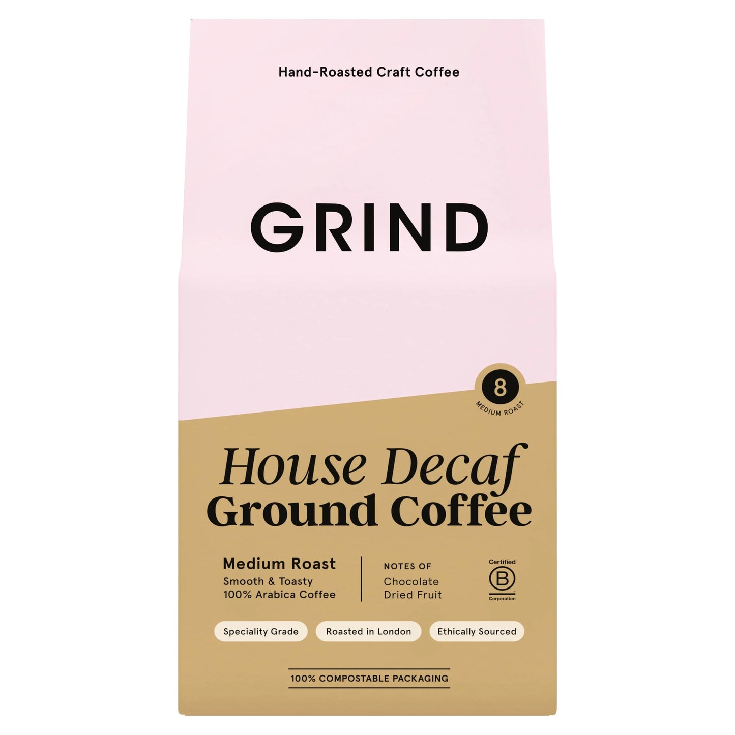 House Decaf Ground Coffee 200g by GRIND