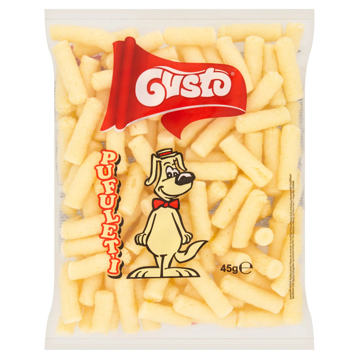 Pufuleti Salty Corn Snacks 45g by GUSTO