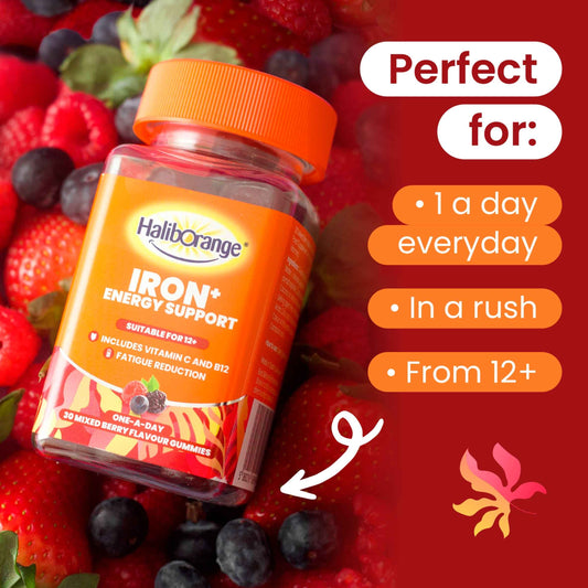 Iron+ Energy Support Mixed Berry by HALIBORANGE