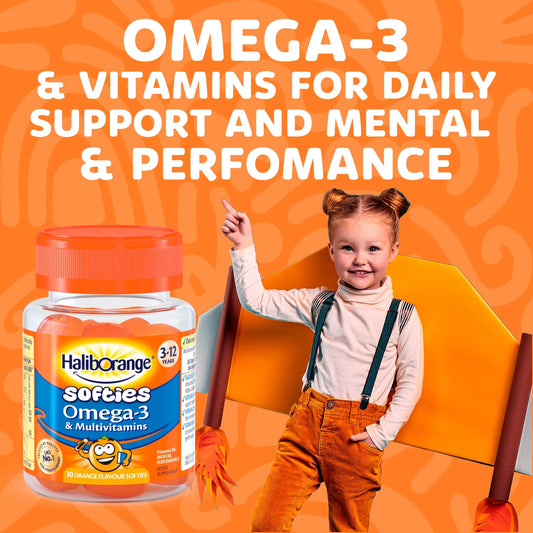Multivitamin With Omega-3 Orange by HALIBORANGE
