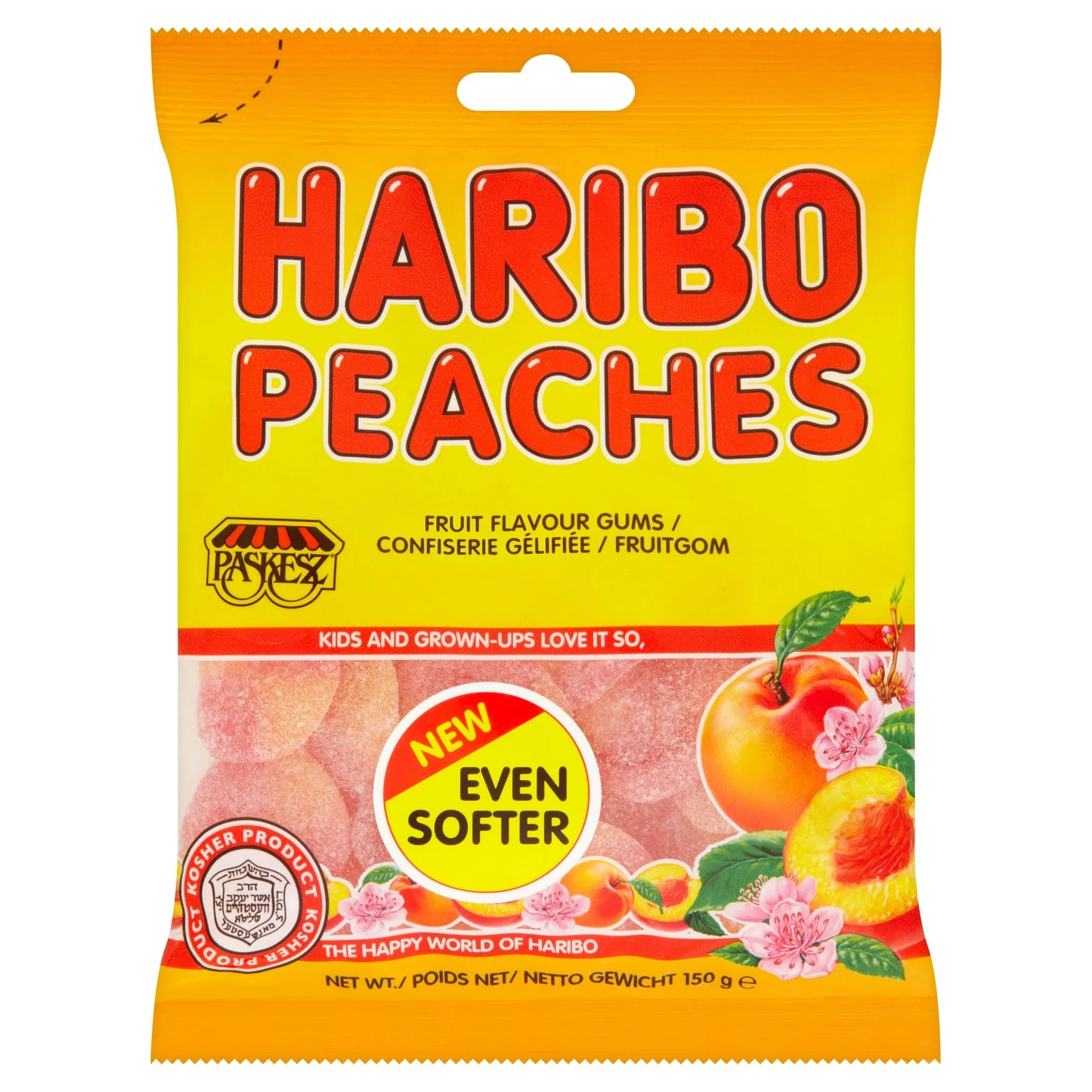 Peaches 150g by HARIBO