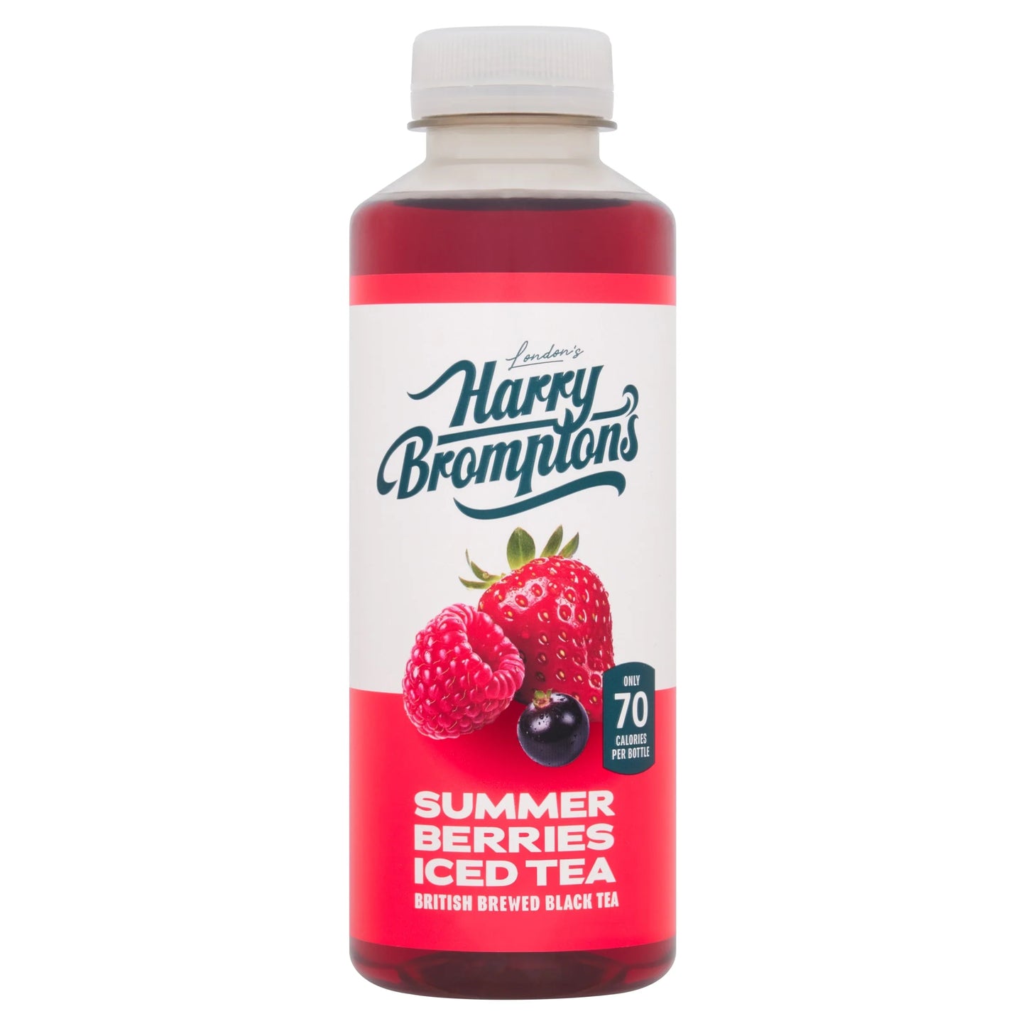 Summer Berries Iced Tea 500ml by HARRY BROMPTON'S