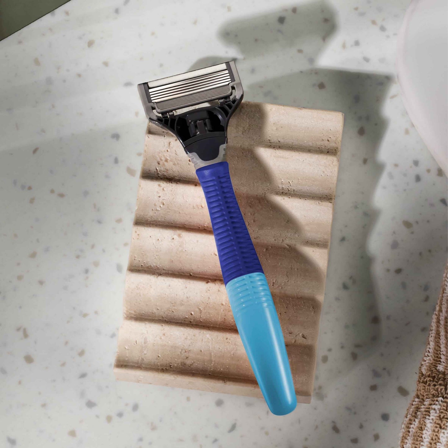 Razor And 10 Blades Indigo Set by HARRY'S