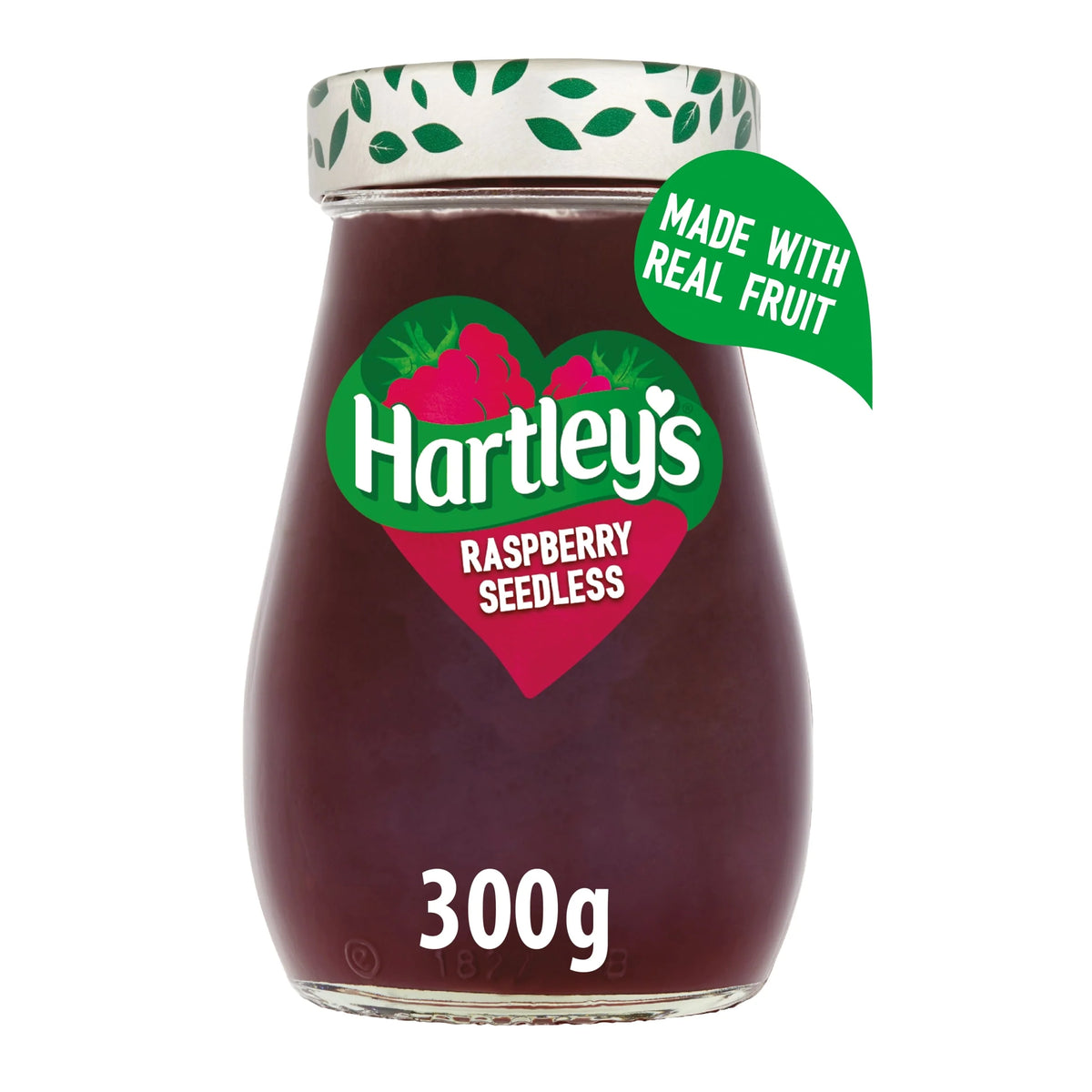 Best Seedless Raspberry Jam 300g by Hartley's