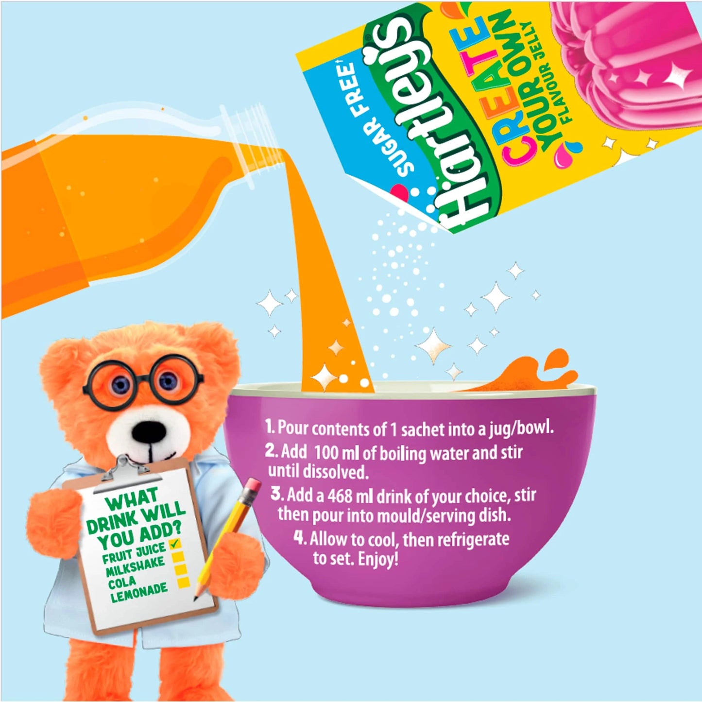 Create Your Own Flavour Crystal by Hartley's