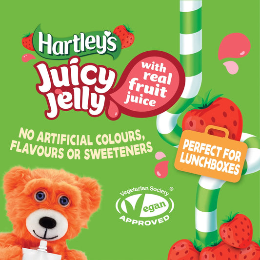 Strawberry Jelly Pouch Multipack by Hartley's