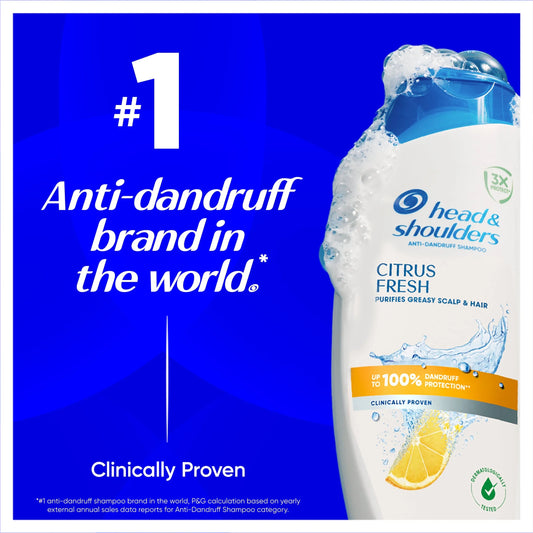 Anti-dandruff Shampoo - Citrus Fresh 400ml by HEAD & SHOULDERS