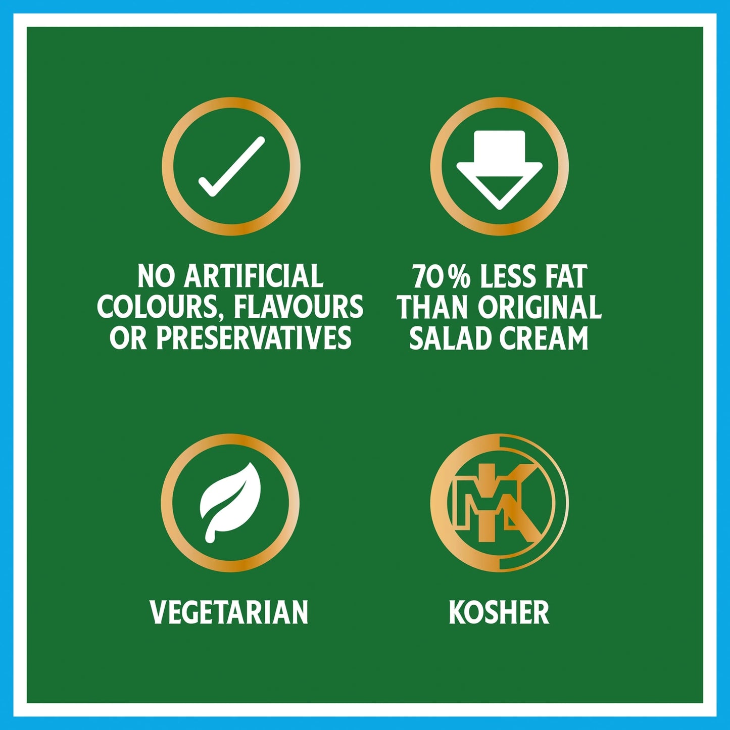 70% Less Fat Salad Cream 415g by HEINZ