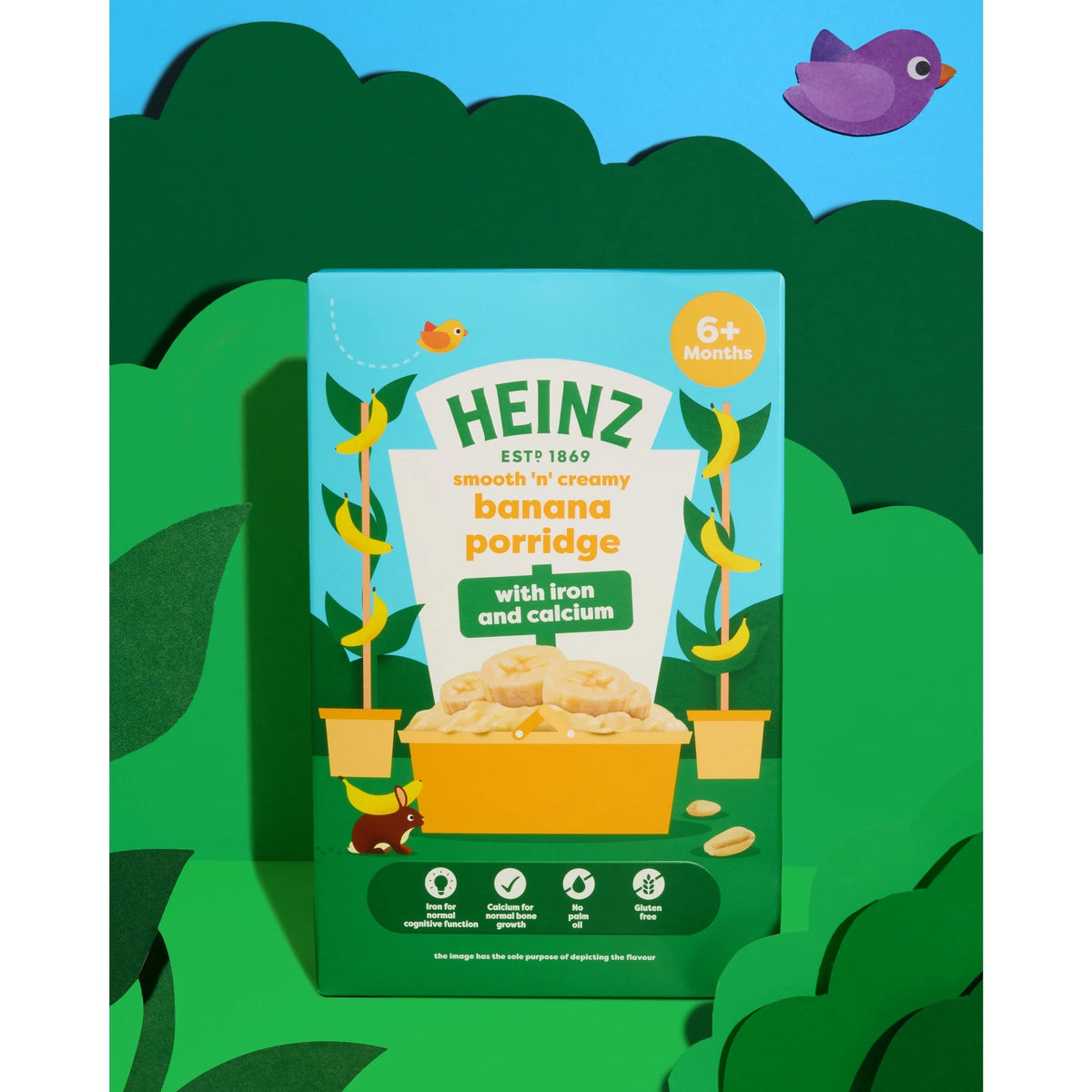 Banana Porridge Baby Food 6m+ 125g by HEINZ
