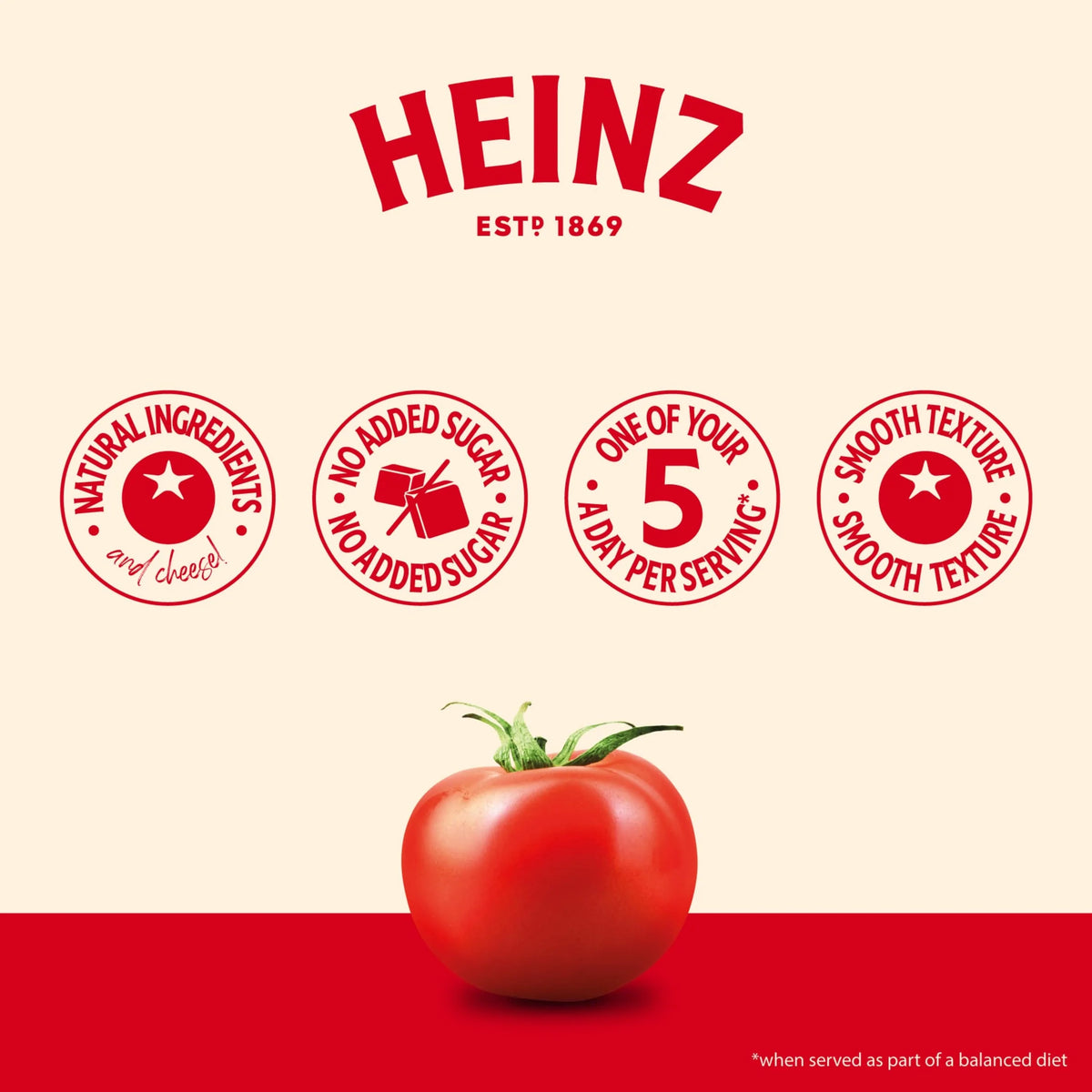 Creamy Tomato & Cheese Sauce 490g by HEINZ
