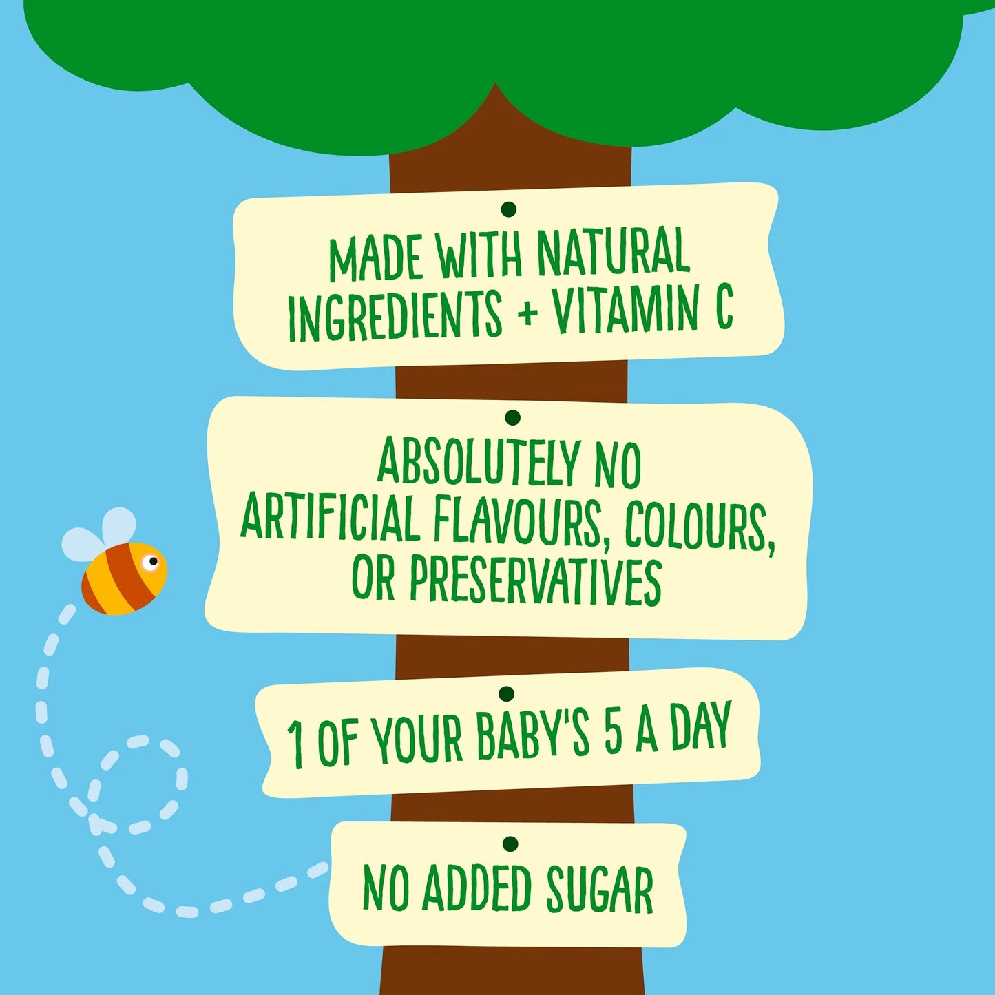 Pear & Apple Custard Baby Food 4 X 100g by HEINZ