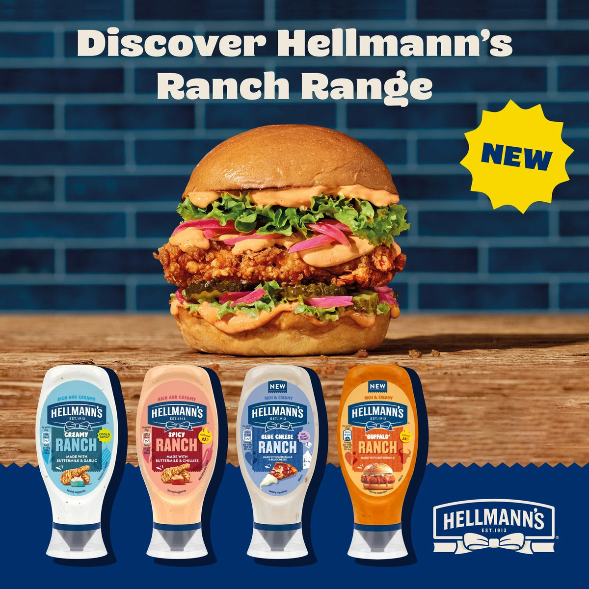Spicy Ranch Mayo 430ml by HELLMANN'S