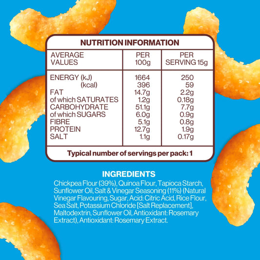 Salt & Vinegar Vibes Chickpea Puff by HIPPEAS