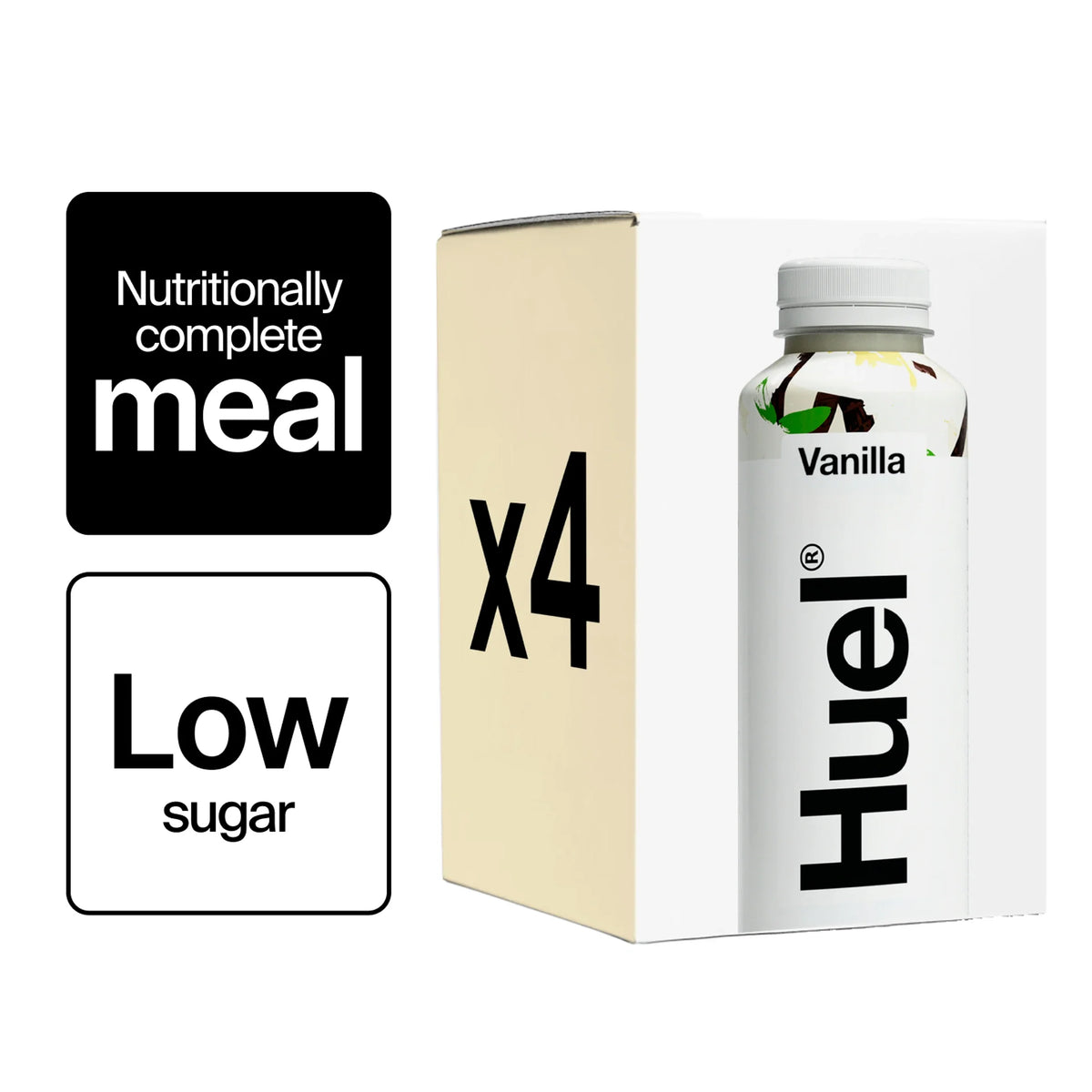 Ready-to-drink Complete Meal - Vanilla 4 by Huel at The British Vault