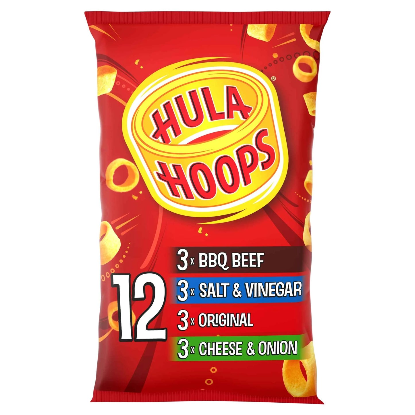 Variety Multipack Crisps 12x24g by HULA HOOPS