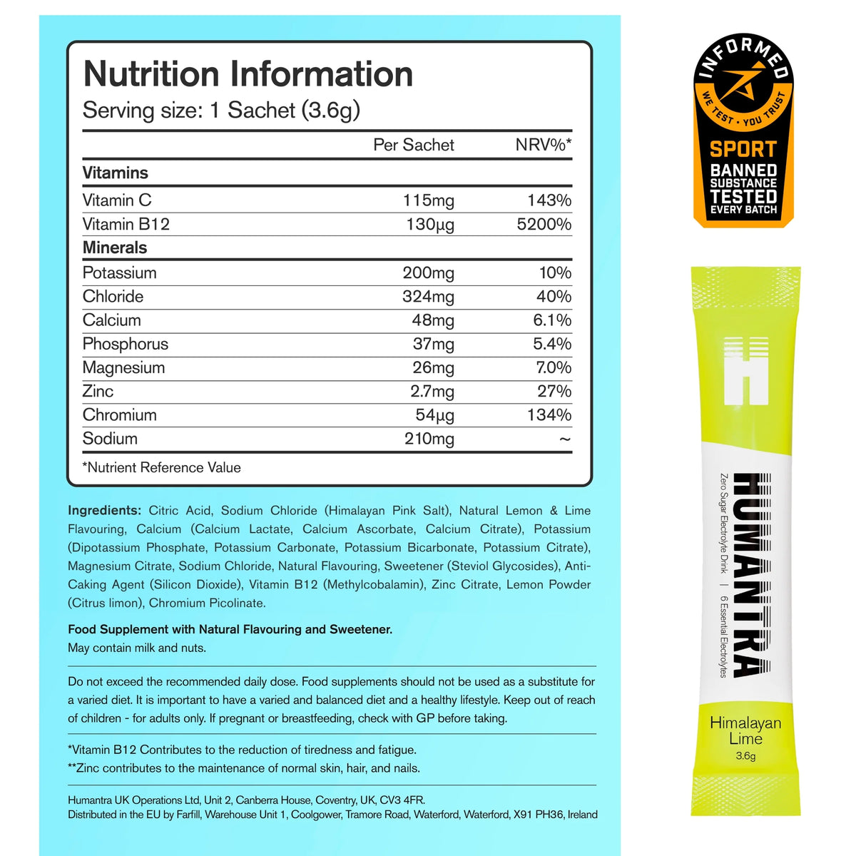 Himalayan Lime Zero Sugar by HUMANTRA
