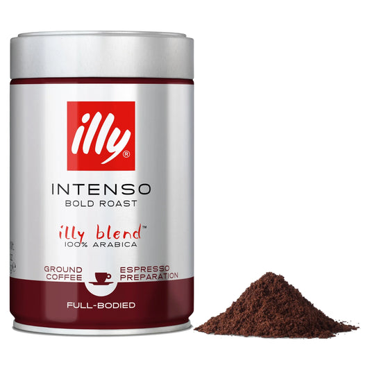 Dark Roast Espresso Machine Coffee 250g by illy