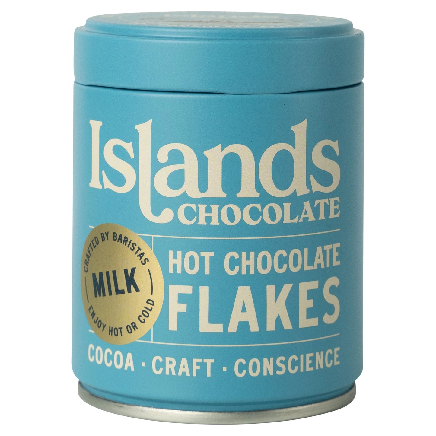 Milk Hot Chocolate Flakes by Islands CHOCOLATE