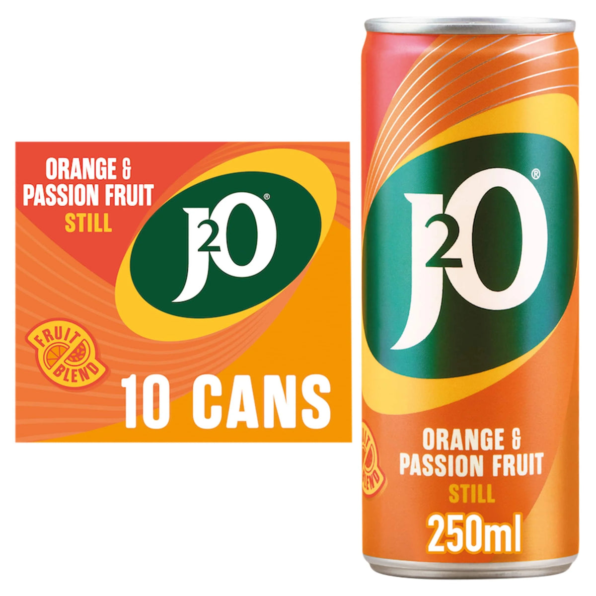 Orange & Passionfruit 10x250ml Cans by J2O