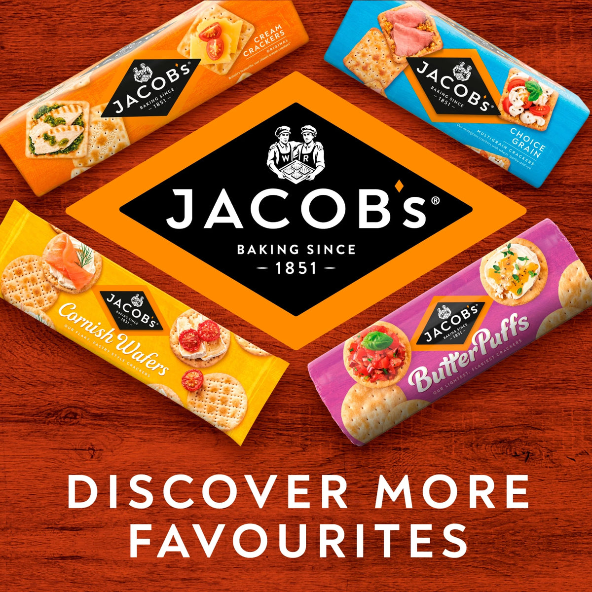 High Fibre Cream Crackers 200g by JACOB'S