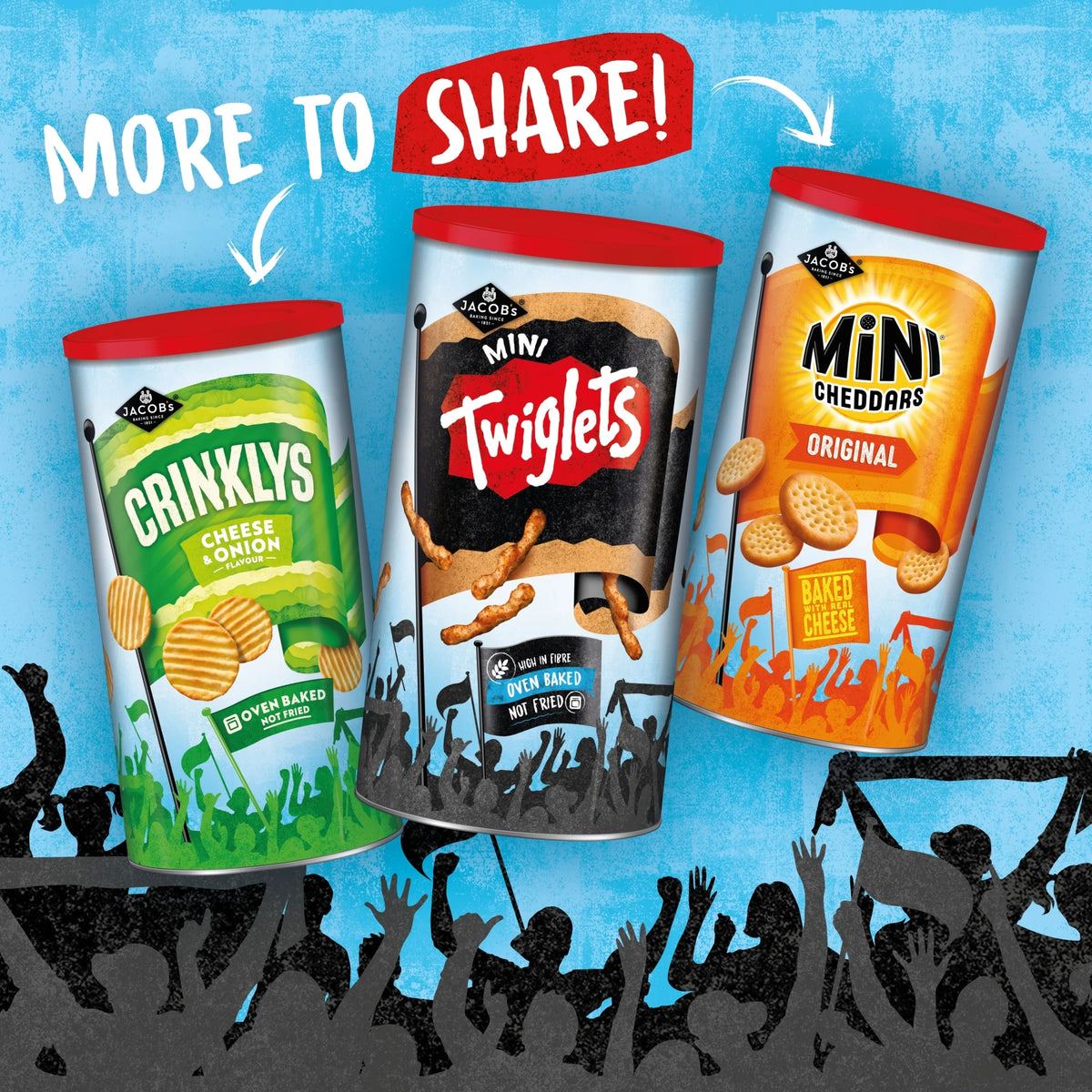 Mini Twiglets 200g by JACOB'S